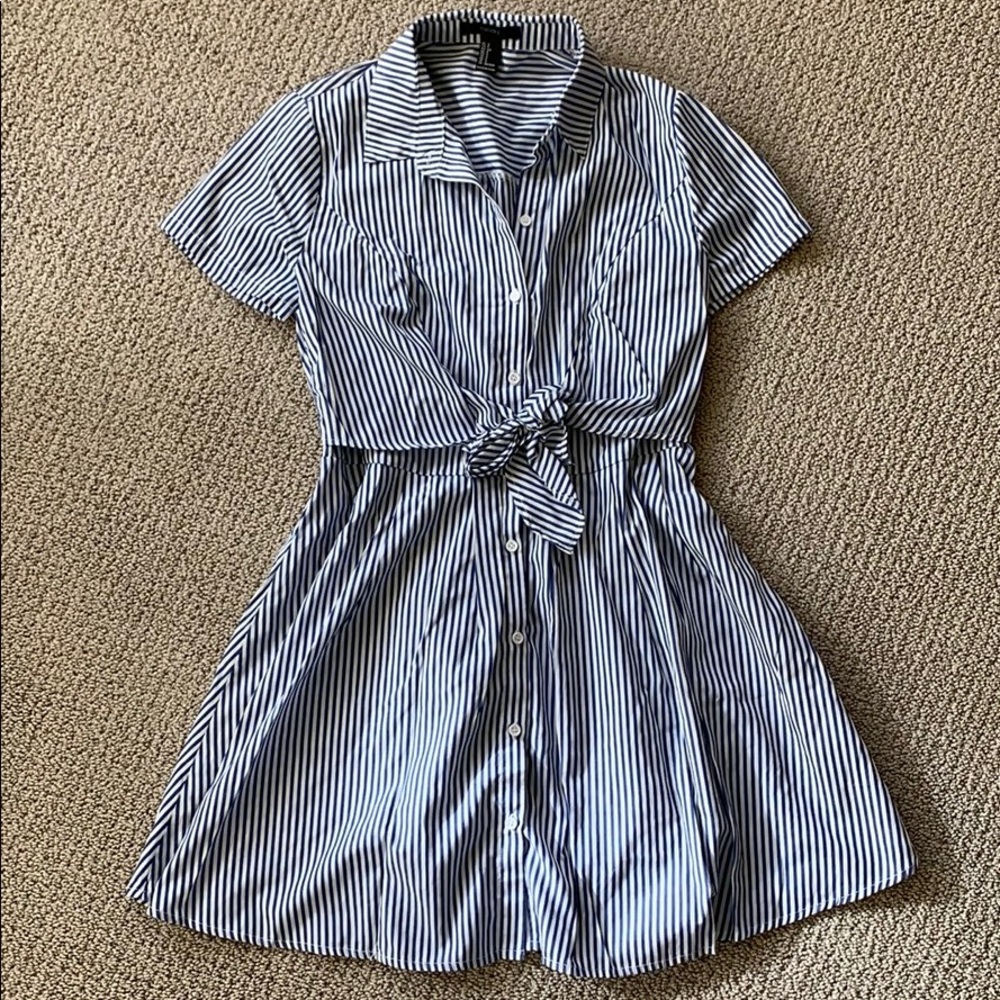 Forever 21 Pinstripe Dress